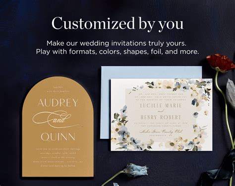 minted invitations|Customizable and Elegant Wedding Invitations .